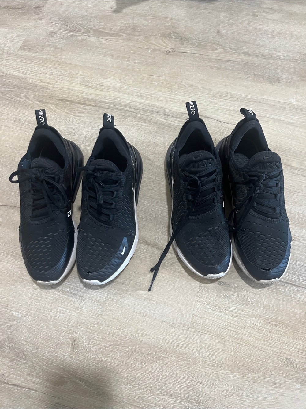 Nike Air Max 270 in Black Youth 5 and 5.5